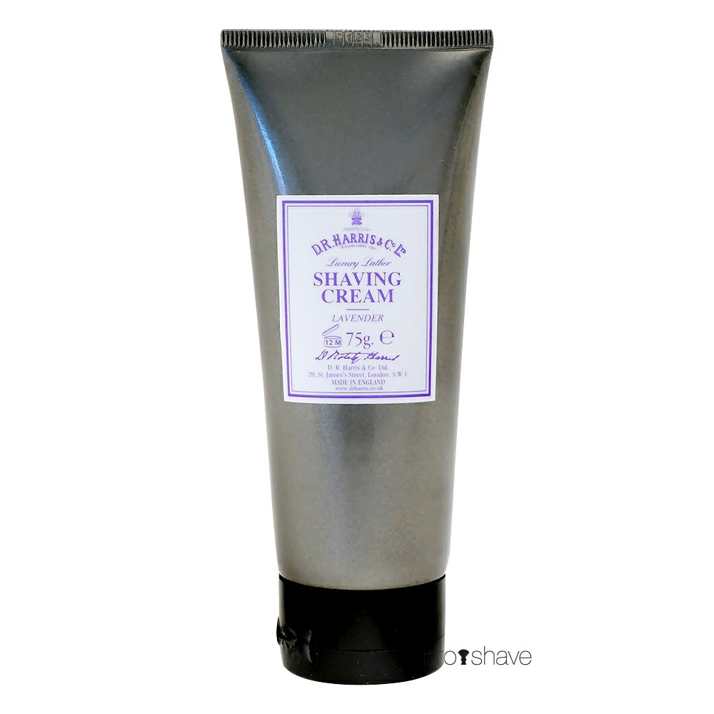 Billede af D.R. Harris Lavendel Barbercreme på tube, 75 gr.